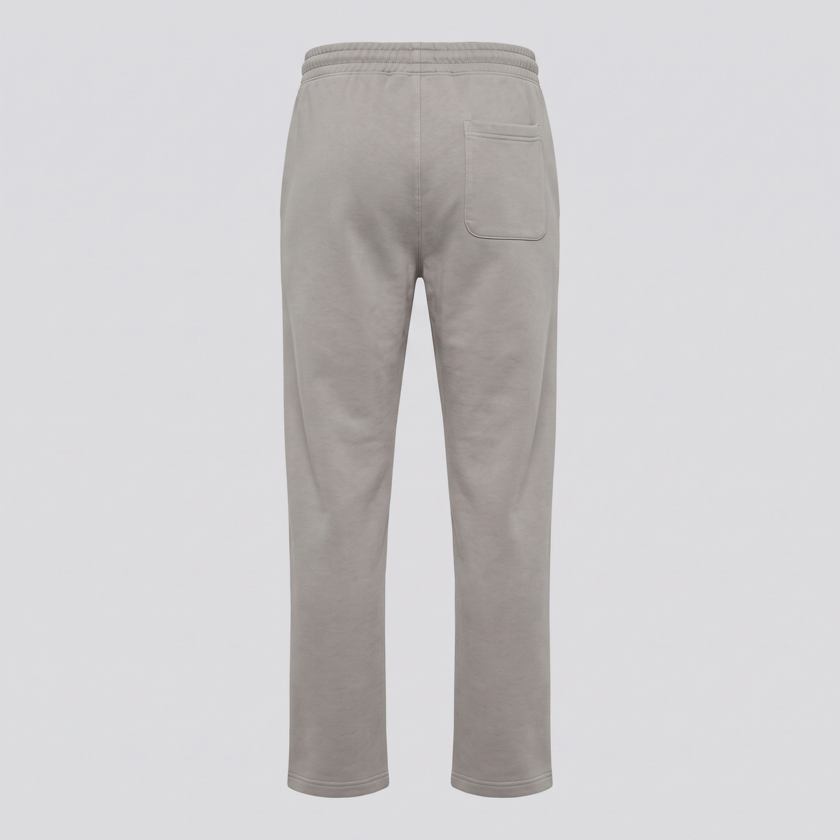 Jogging droit, gris pierre, vue de dos — ELLISON & MOOR