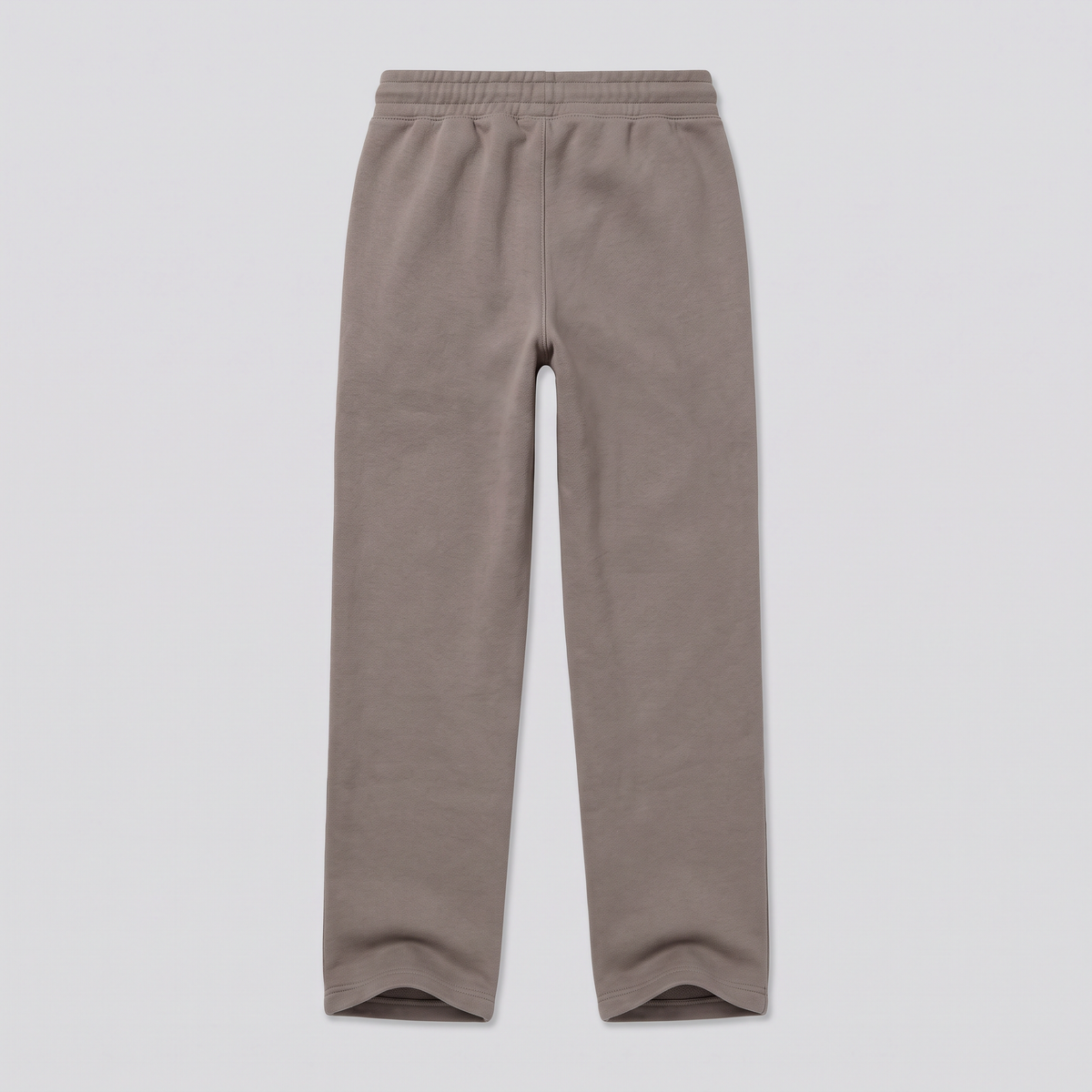 Jogging droit, taupe, vue de dos — ELLISON & MOOR